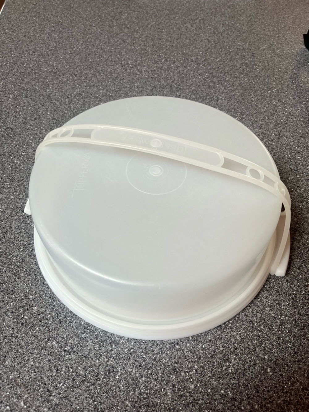 Vintage Tupperware Pie Carrier with Handle